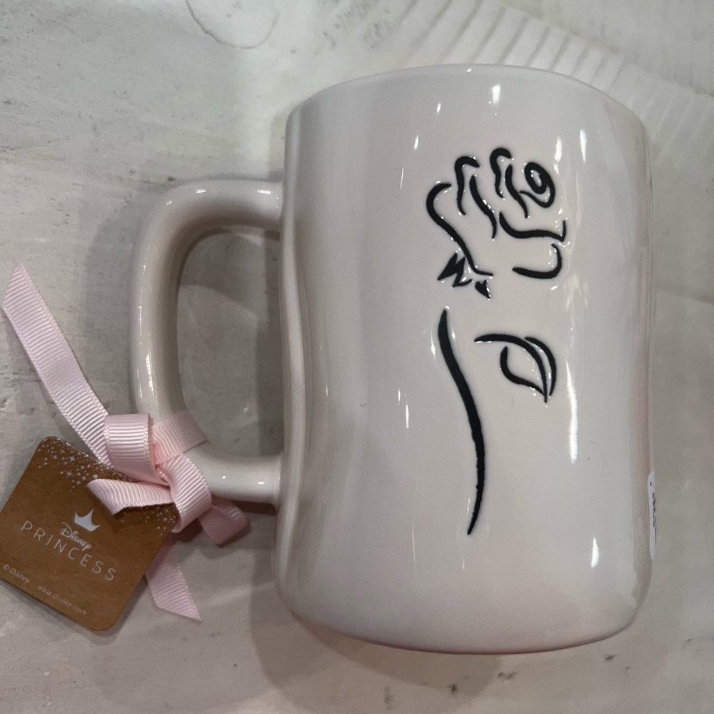 Disney Rae Dunn Princess Belle Beauty and the Beast coffee Mug Cup
